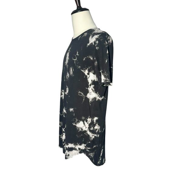 Elwood | Men | Stone Tie Dye Tall Drop Cut Cotton Short Sleeve Tee | Medium - Picture 4 of 9